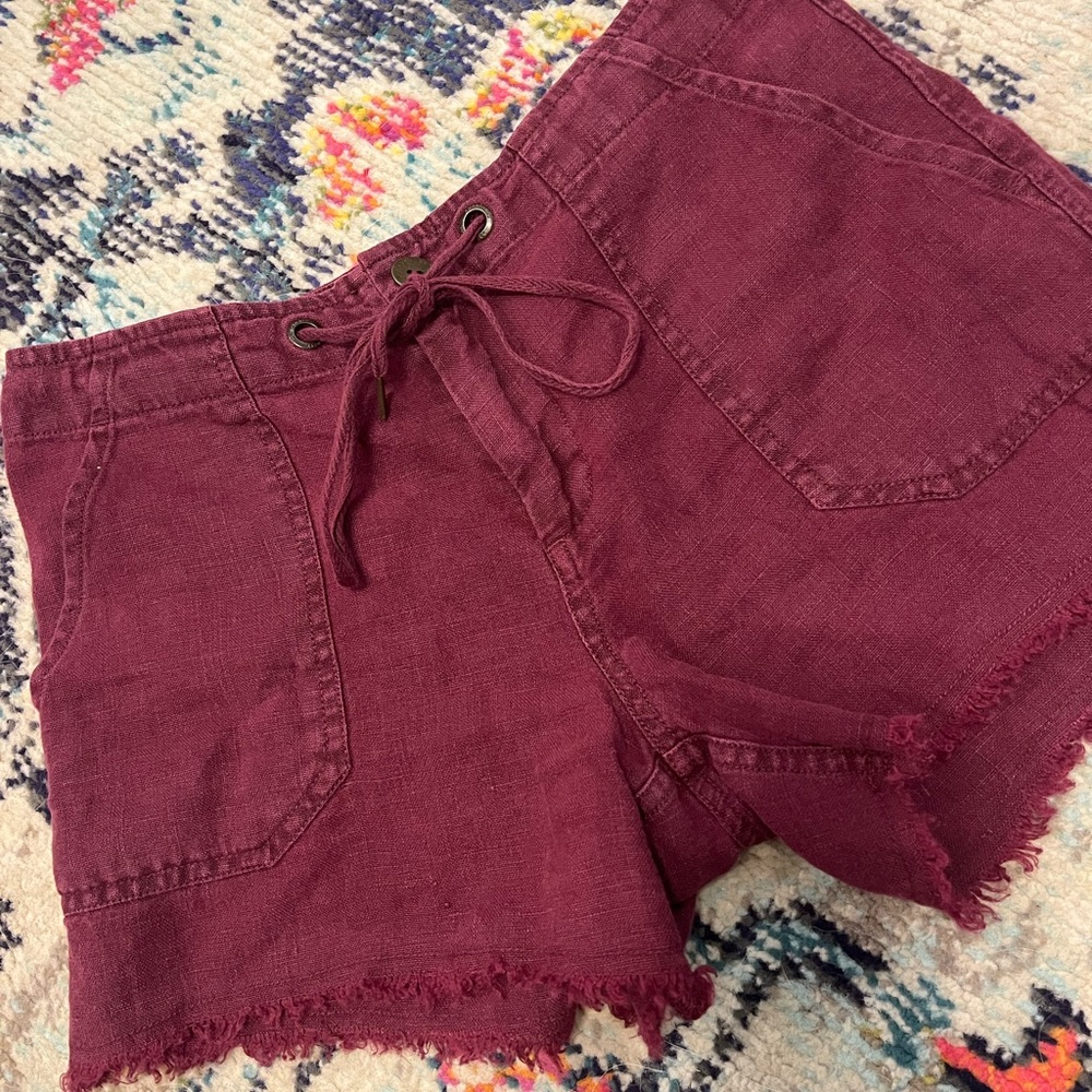Sanctuary (Nordstrom) Maroon Shorts